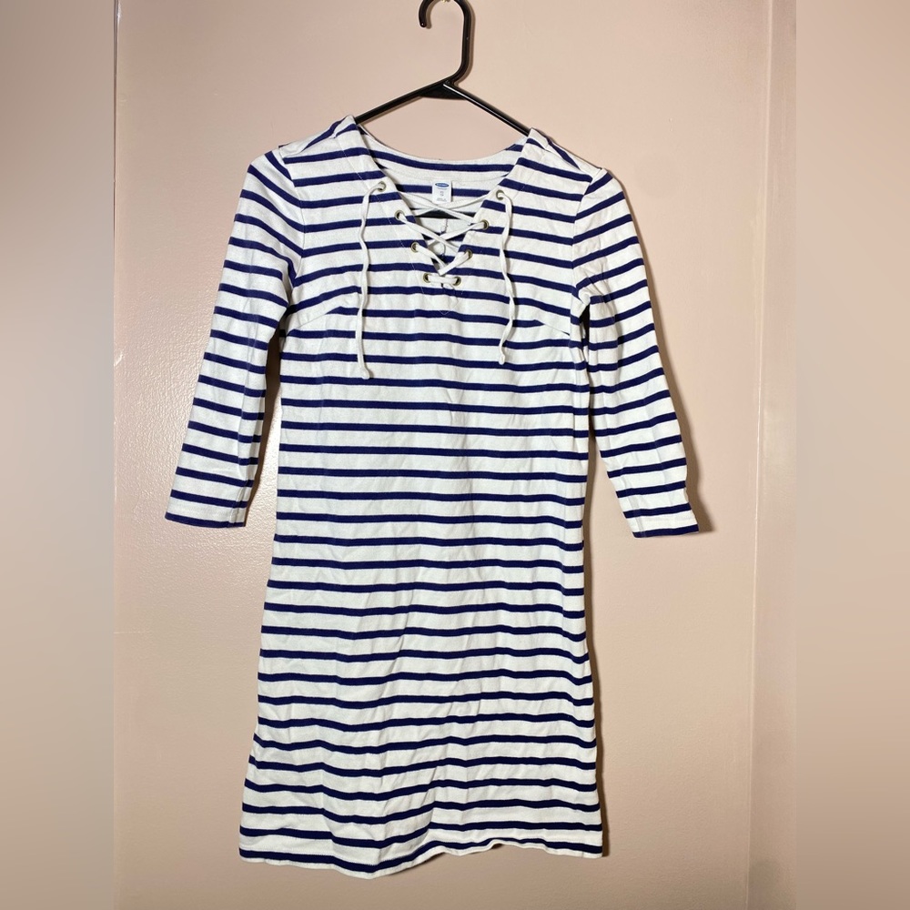 Old Navy Sweater Dress Stripe—XS